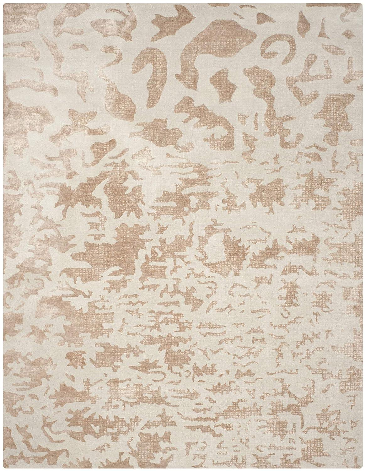 Soho SOH525 Hand Tufted Indoor Area Rug - Ivory - 8'3"x11'- Safavieh