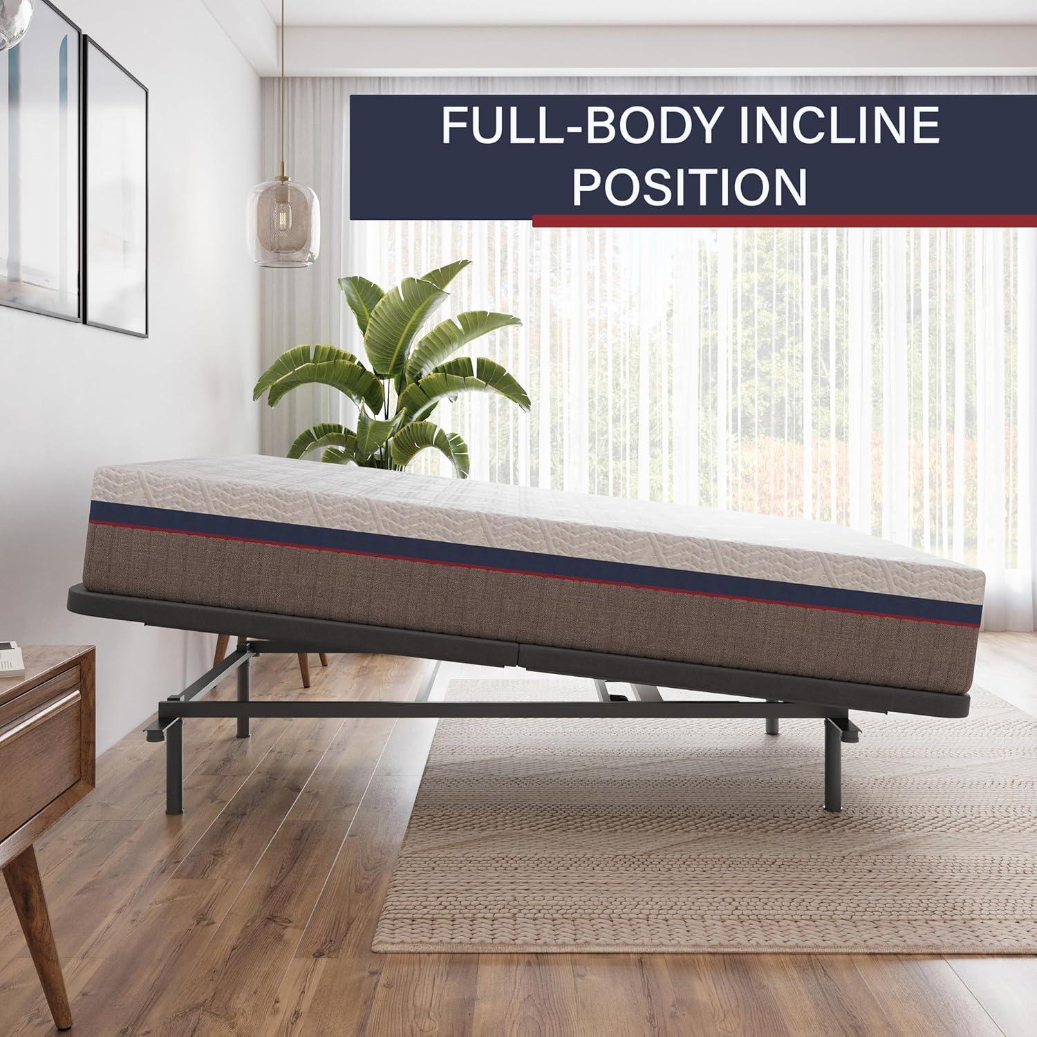 Boyd Sleep Massaging Adjustable Bed with Wireless Remote