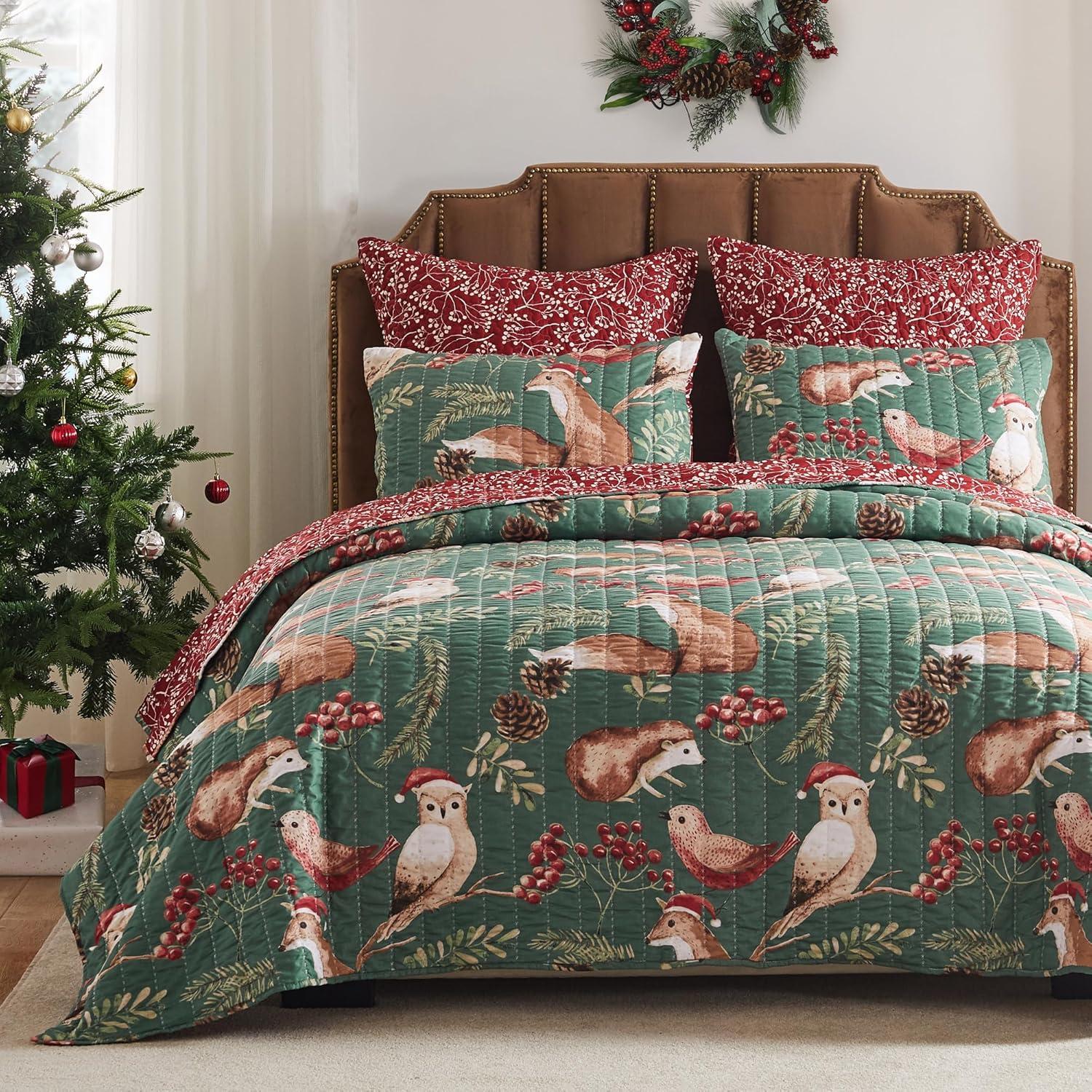 Barefoot Bungalow Willow Reversible Quilt Set
