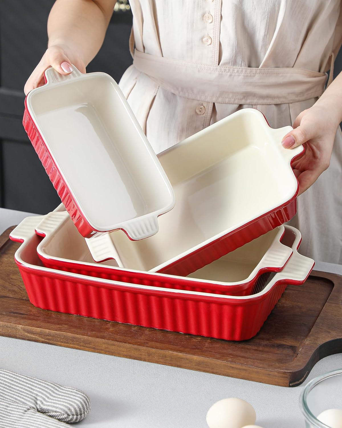 Rectangular Baking Dish Set of 4 (9"/11"/12"/14")