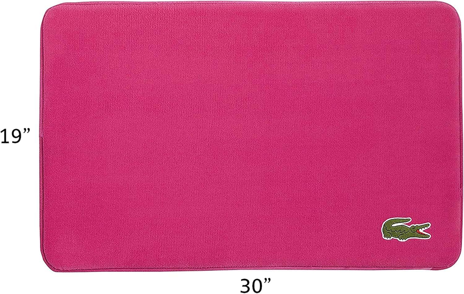 Lacoste Memory Foam Bath Rug