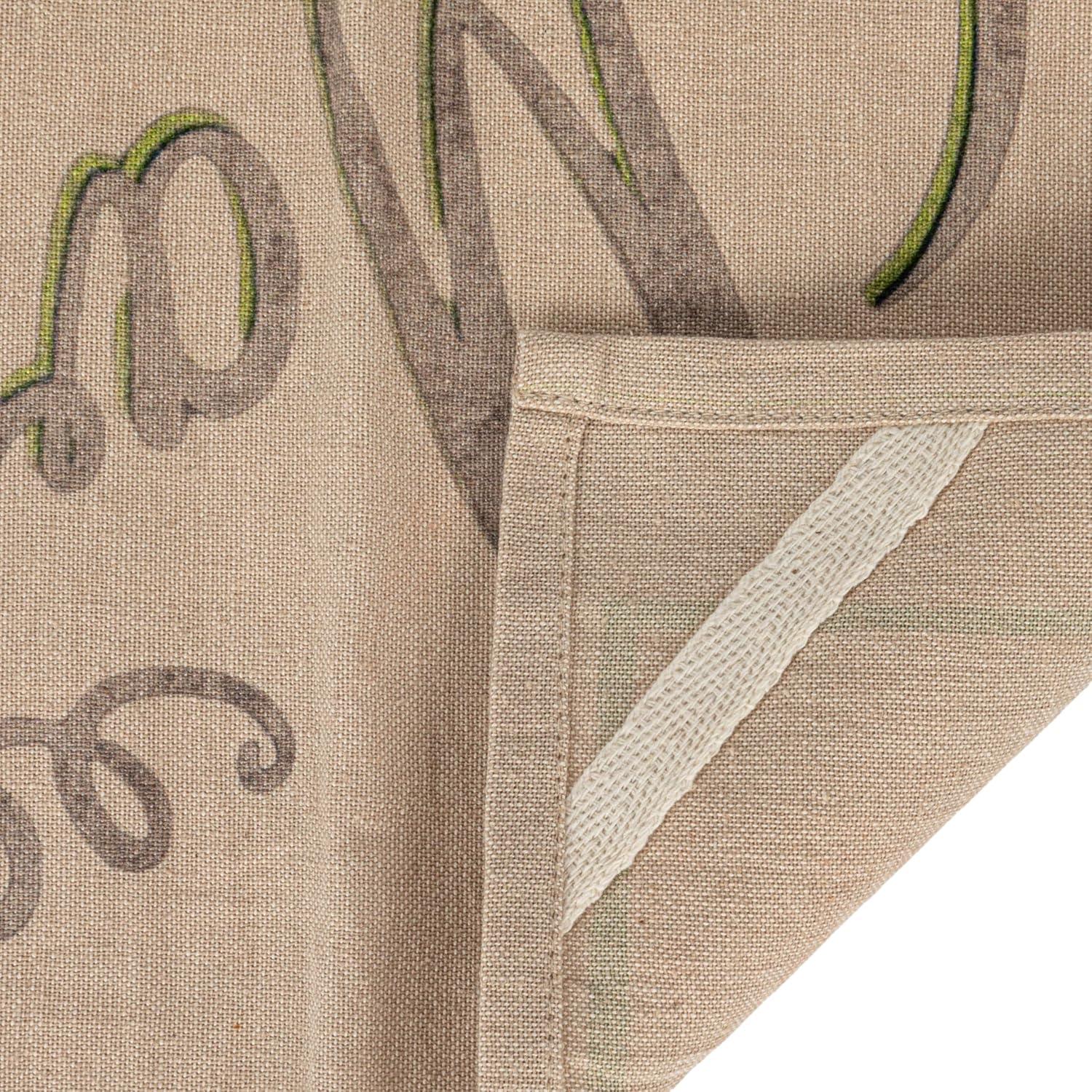 Creative Co-Op Cotton Printed Tea Towel with Cocktail Recipe Prints, Multicolor, Set of 8