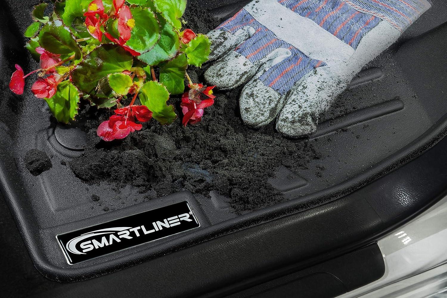 Floor Mat Set 2 - Compatible with 2015 - 2020 Chevy Tahoe 2016 2017 2018 2019
