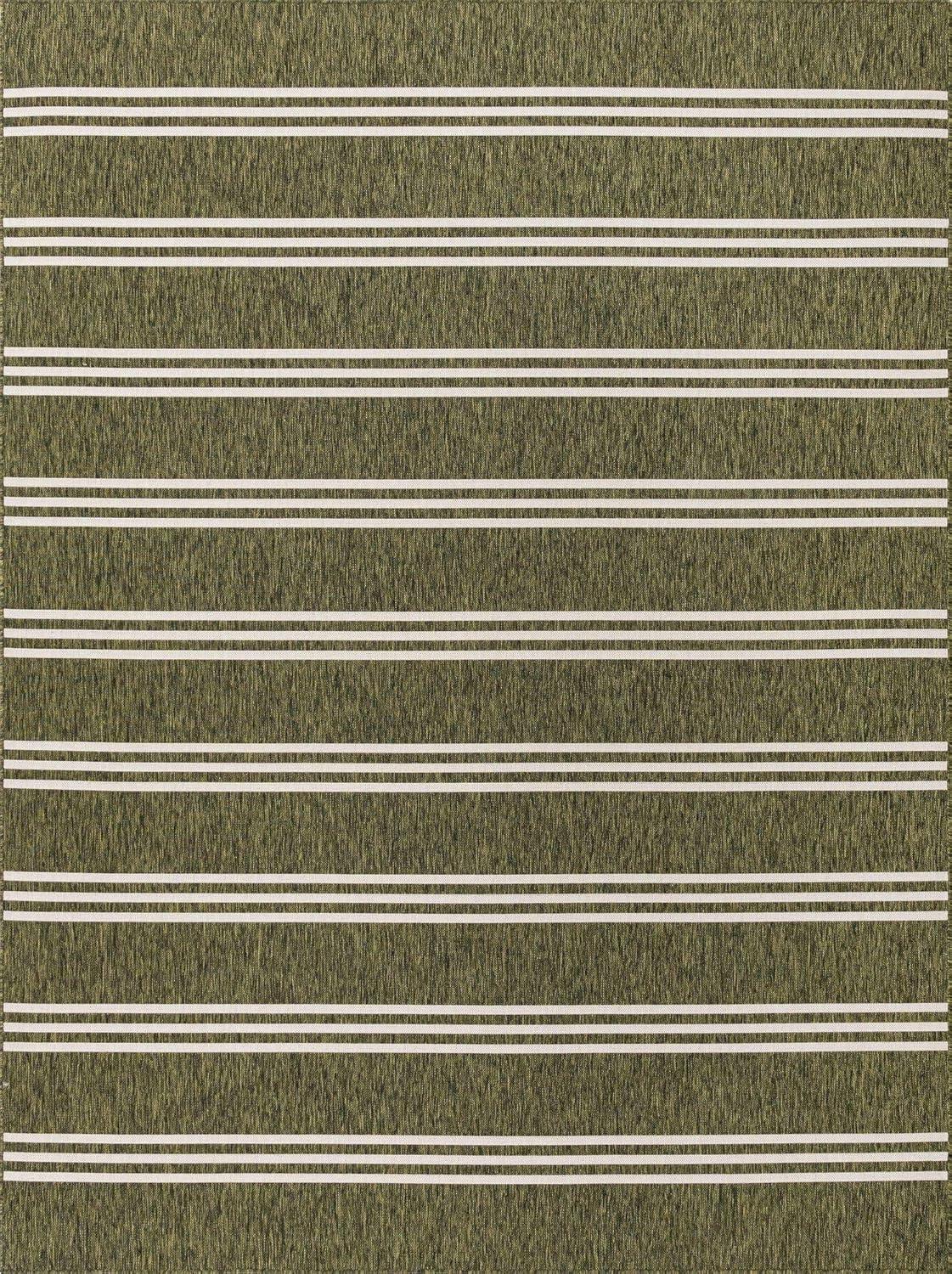 Jill Zarin Outdoor Anguilla Striped Woven Area Rug