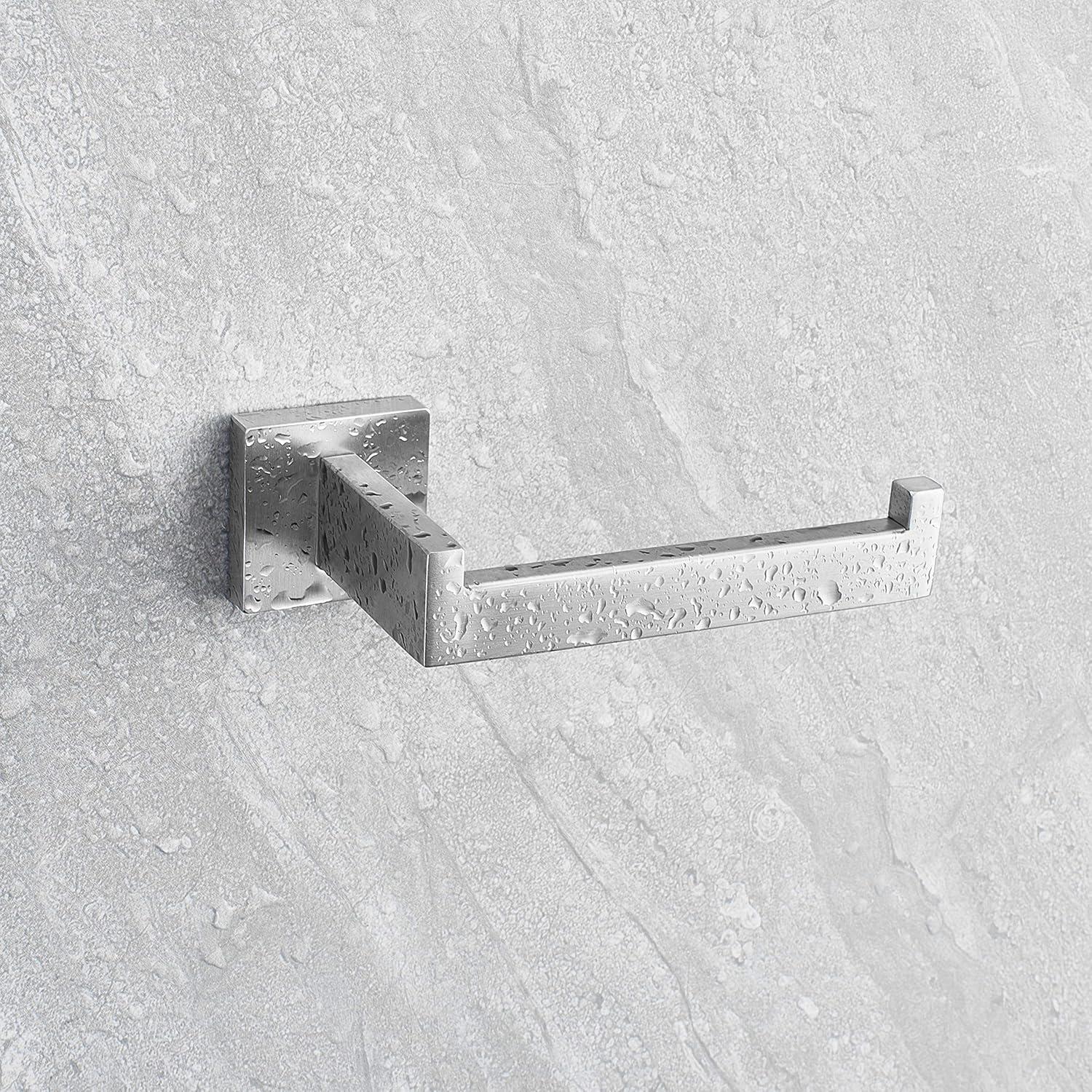 Brushed Nickel Stainless Steel Wall Mounted Toilet Paper Holder