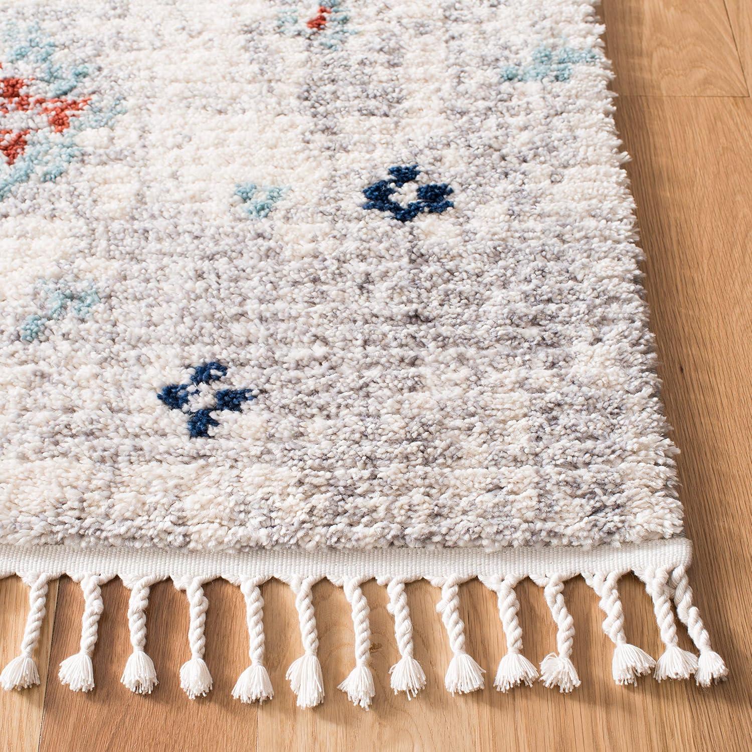 SAFAVIEH Morocco Collection MRC954A Ivory / Multi Rug