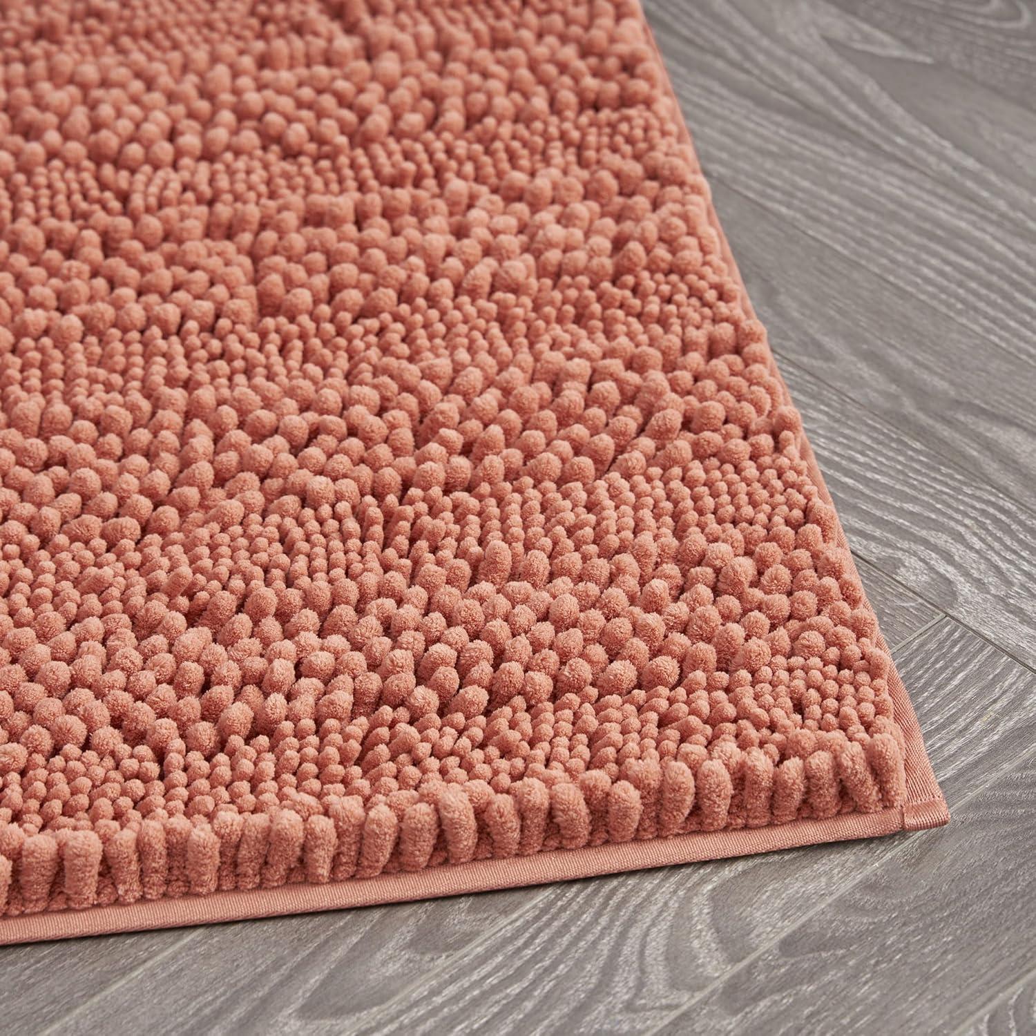 Laura Ashley Astor Chenille Non-Slip Bath Mat