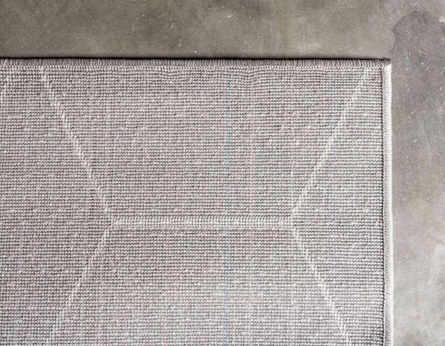 Unique Loom Trellis Frieze Geometric Trellis Indoor Woven Area Rug