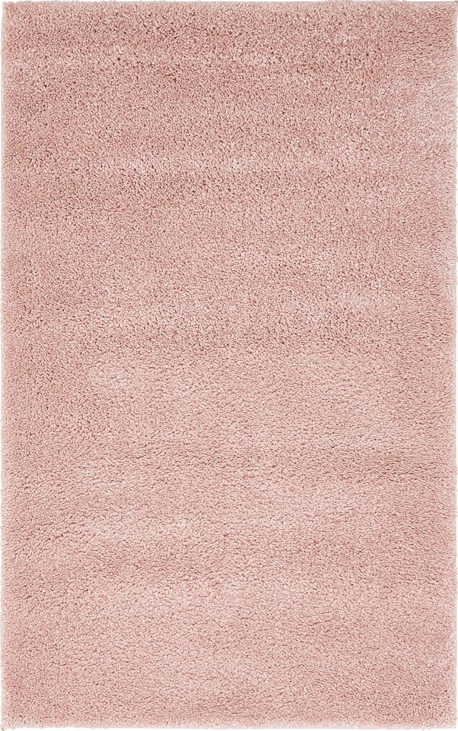 Unique Loom 3' 3 x 5' 3 Solo Calabasas Pink Area Rug