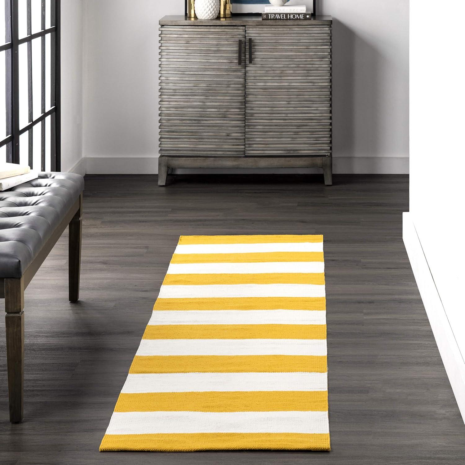 Nuloom Gracen Cotton Stripe Indoor Area Rug, 3' x 5'