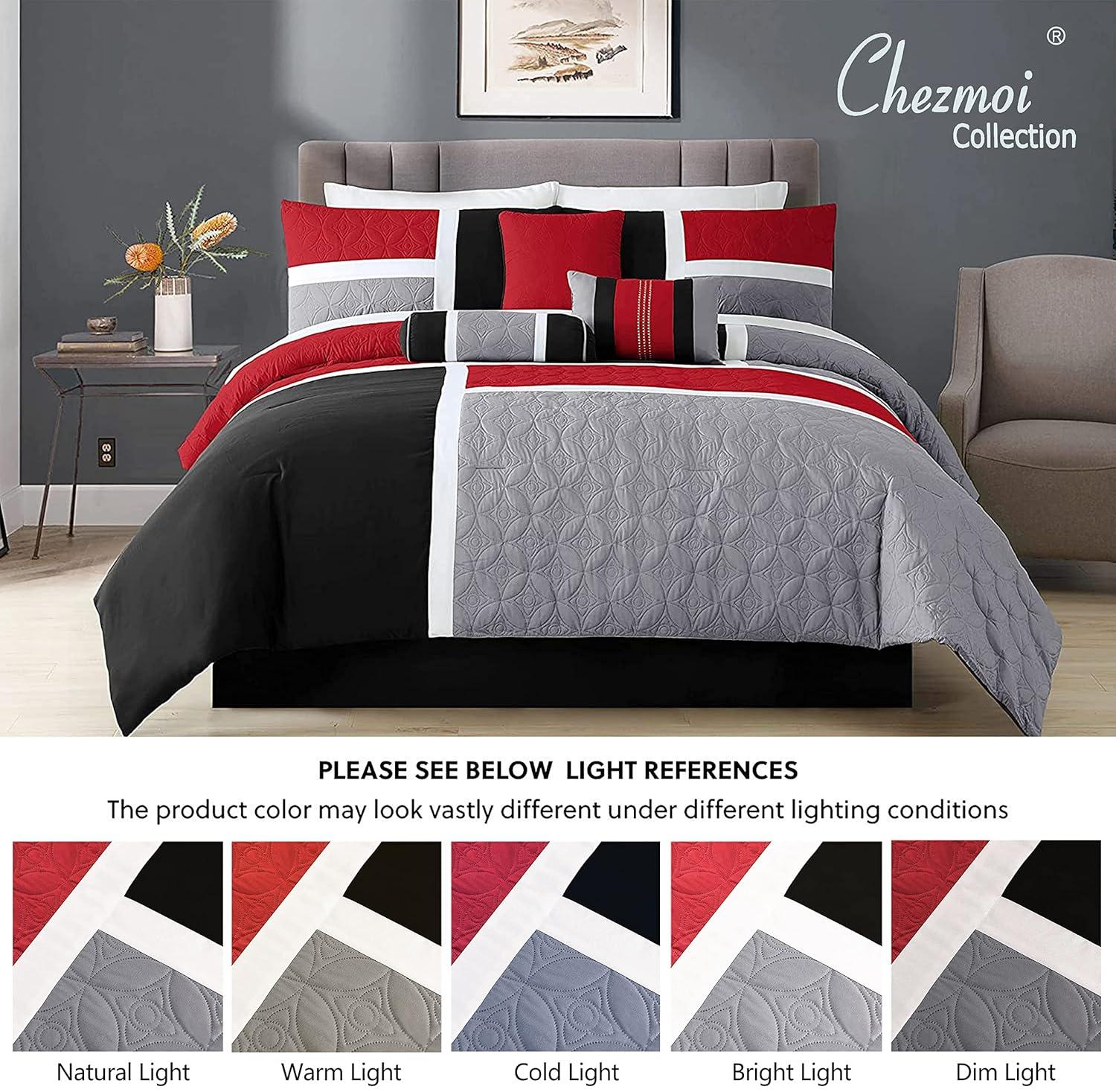 Upland Patchwork 7 Piece Comforter Set