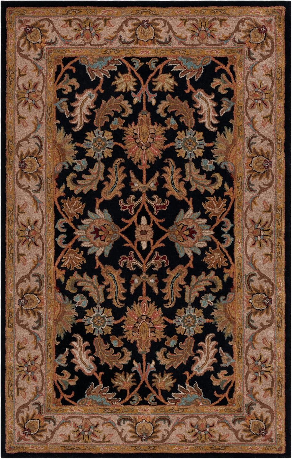 Heritage HG628 Hand Tufted Area Rug - Red/Ivory - 6'x9' - Safavieh.
