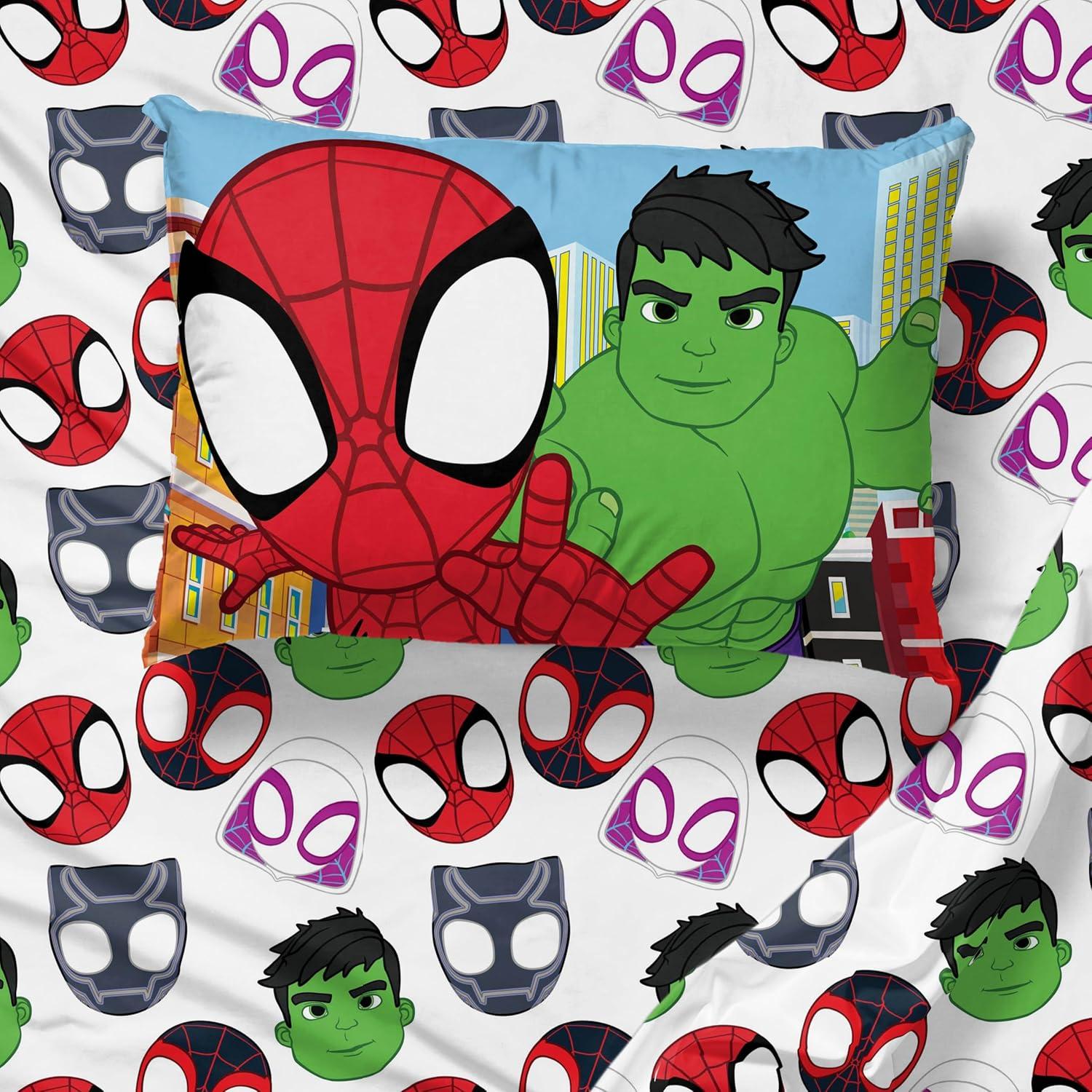 Sunny Side Up Spidey & His Amazing Friends Twin Sheet Set