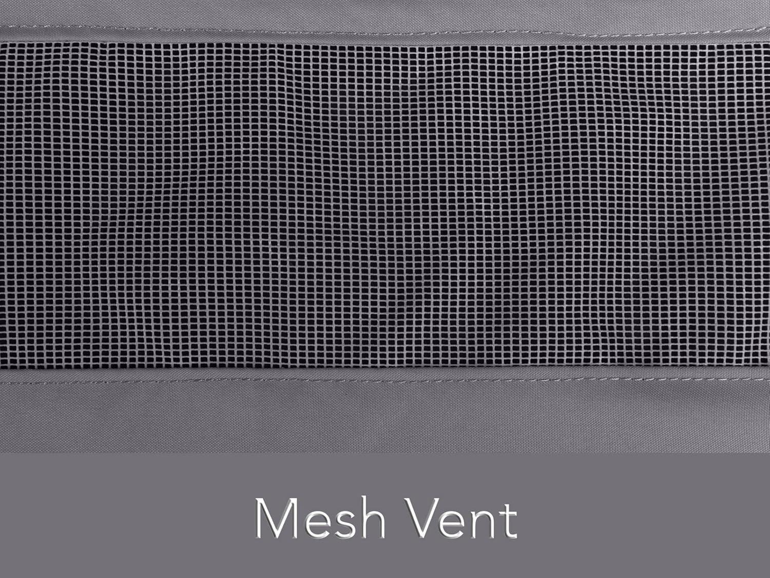 Covermates Outdoor Double Chaise Lounge Cover - Water Resistant Polyester, Drawcord Hem, Mesh Vents, Seating and Chair Covers, DOUBLE 58W x 78D x 34H, Charcoal