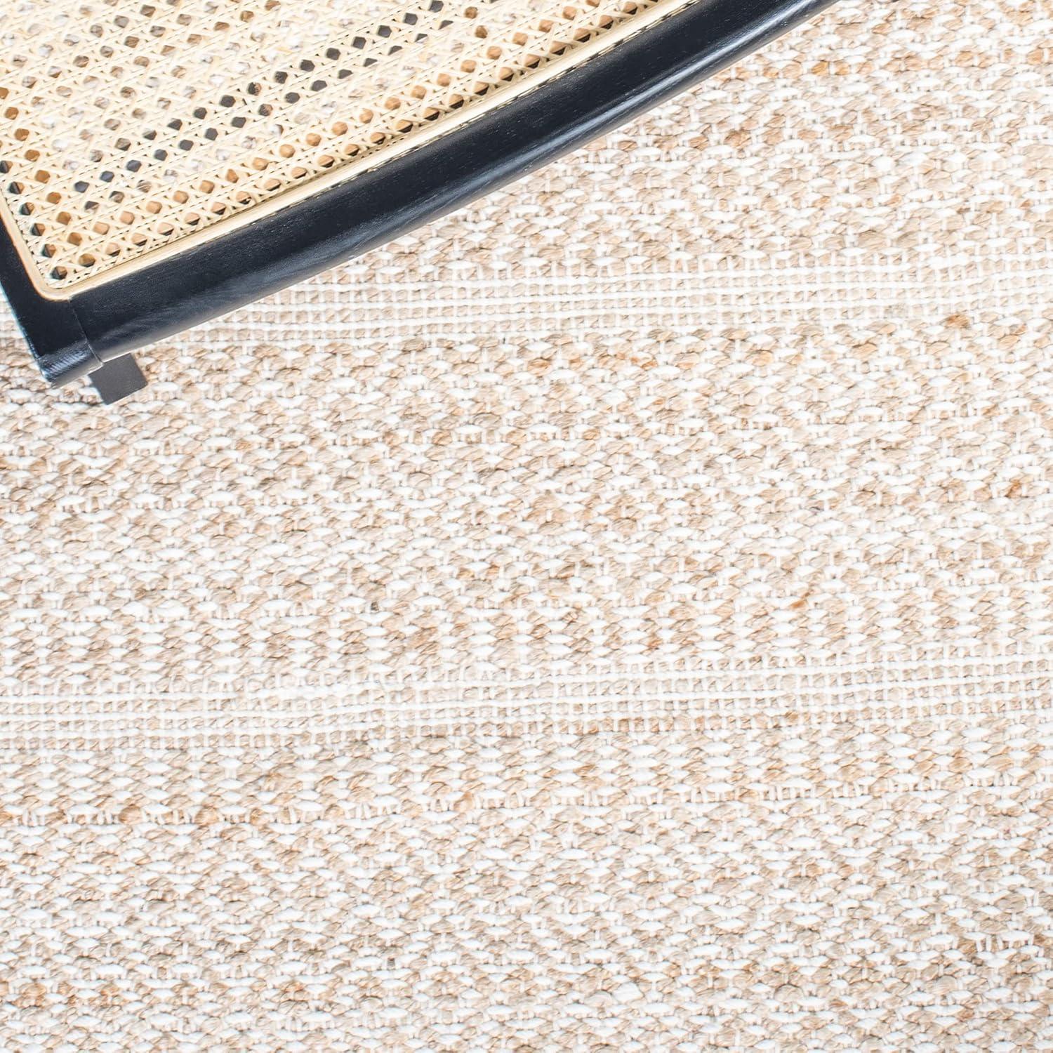 Natural Fiber NF829 Hand Woven Area Rug - Natural/Ivory - 8'x10' - Safavieh.