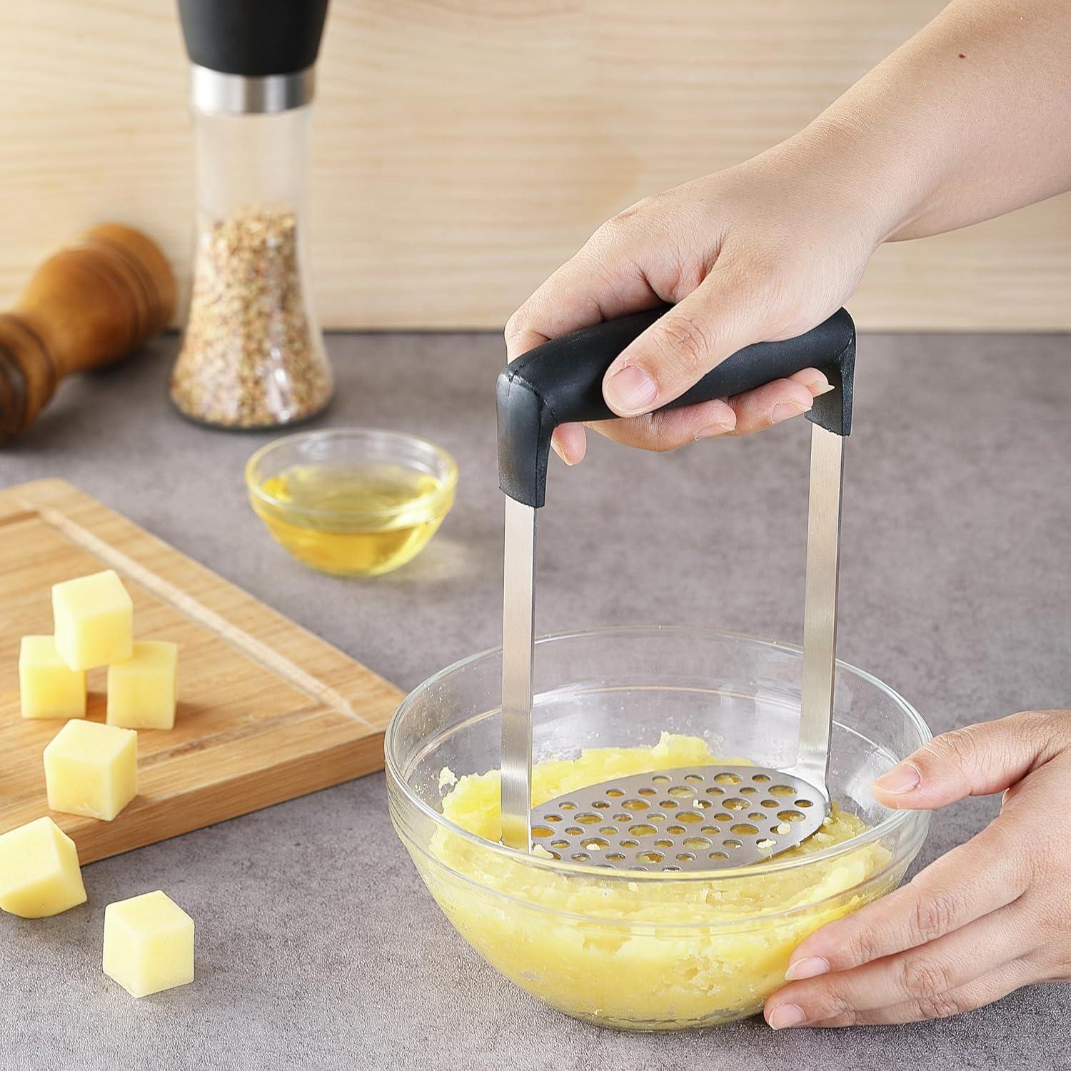 Stainless Steel Potato and Avocado Masher with PP Handle