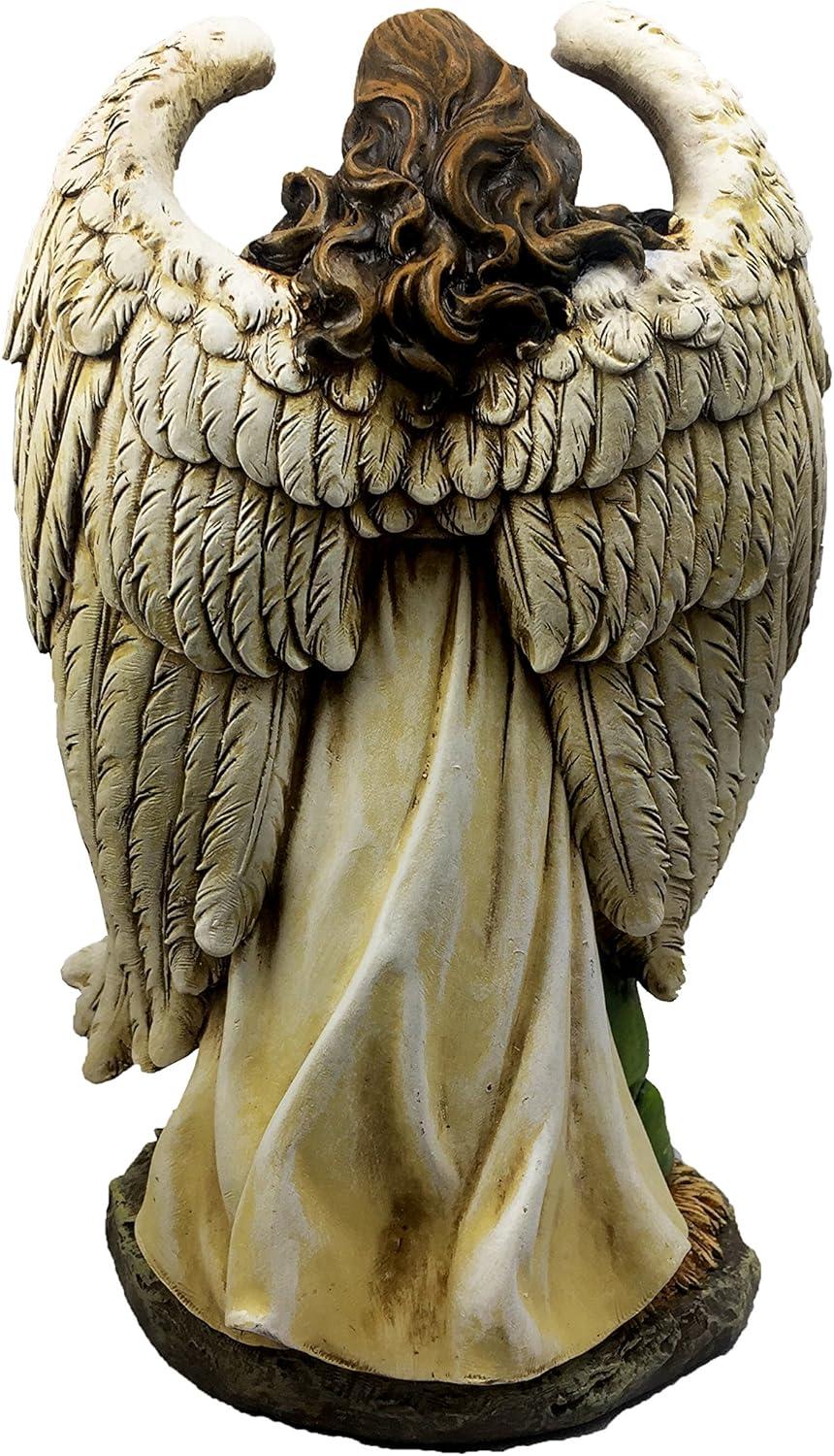 Guardian Angel with Holy Family Figure