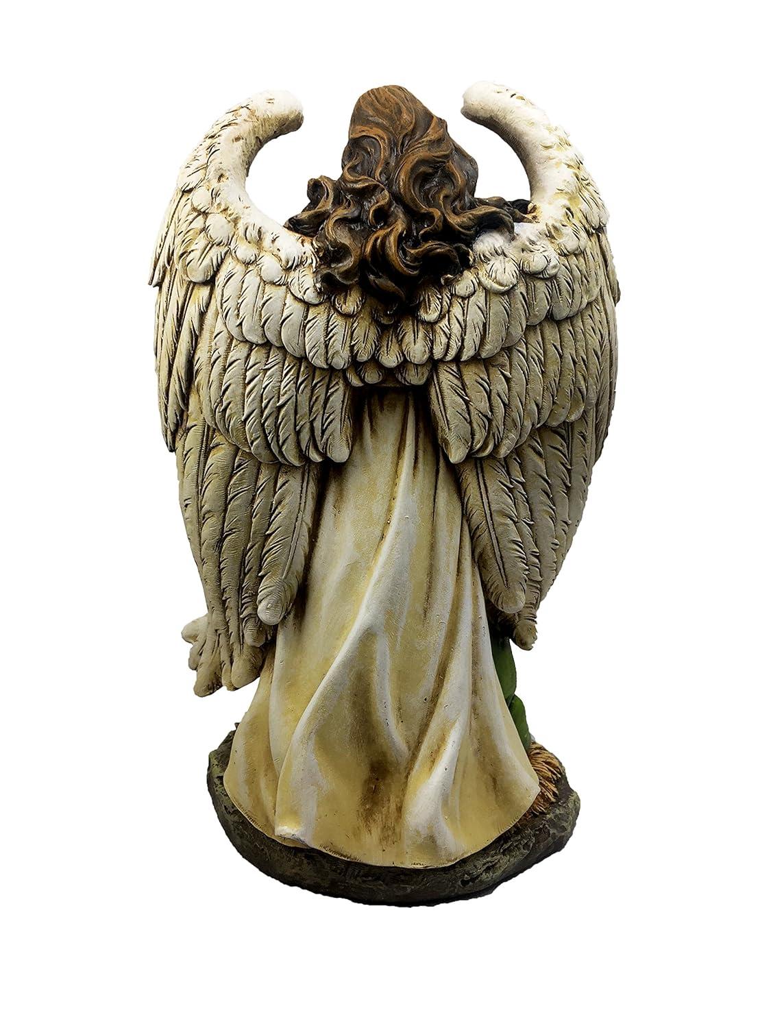 Guardian Angel with Holy Family Figure