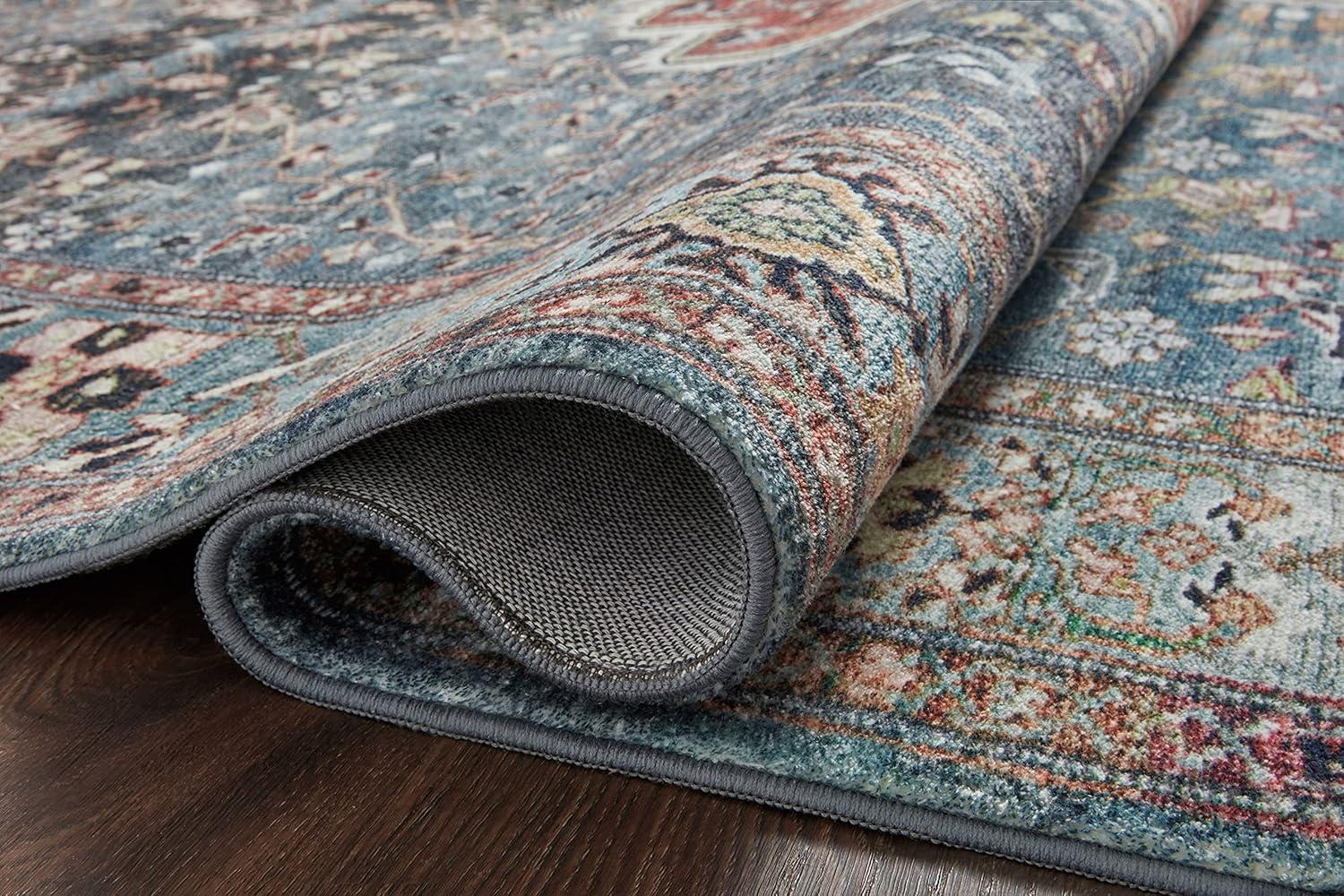 Loloi II Loloi Margot Ocean/Brick Area Rug feat. CloudPile