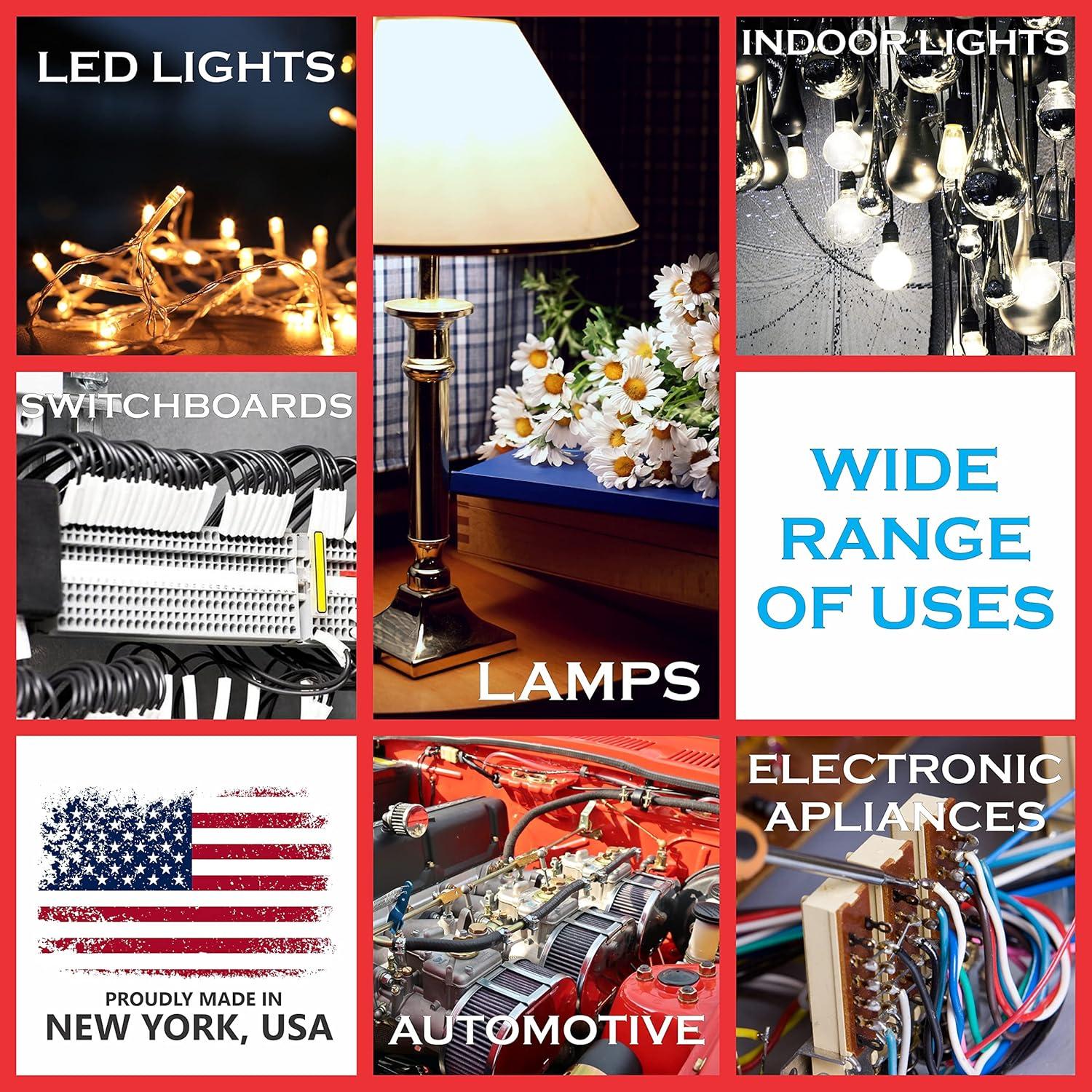 NATIONAL Wire&Cable - Premium Electrical Wire - 18 Gauge 2 Conductors - 100Ft - Made in USA