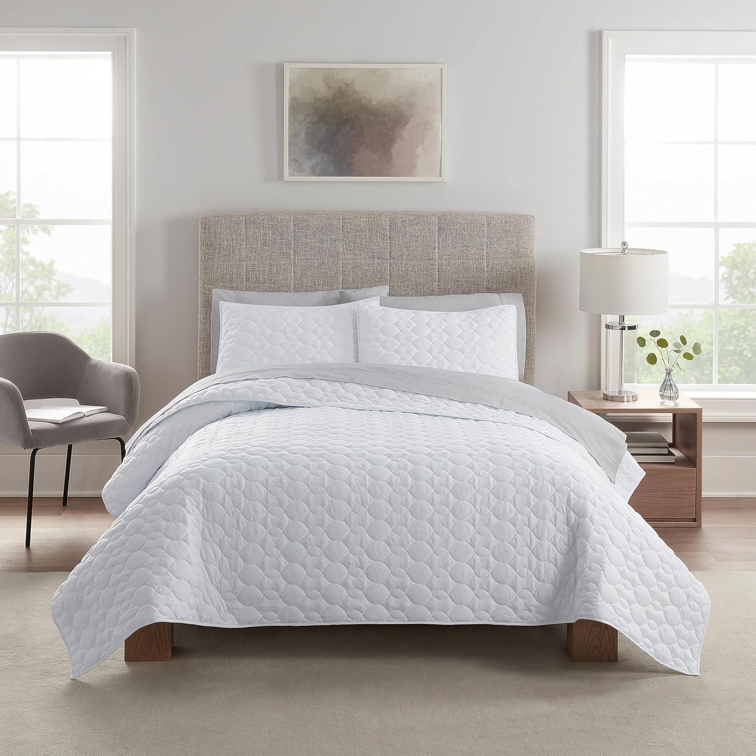 Serta Simply Comfort Solid Quilt Set