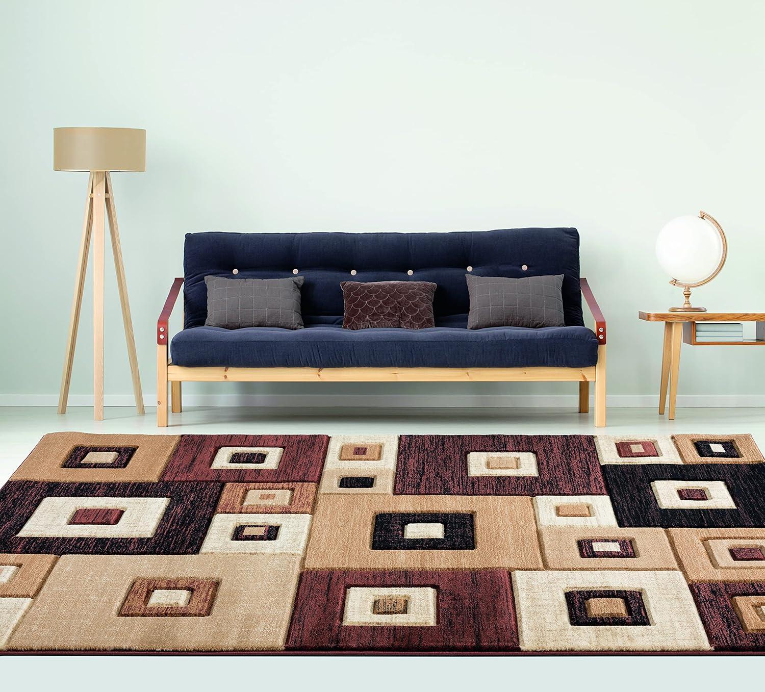 United Weavers of America Bristol Cicero Brown Area Rug, 7'10" x 10'6"