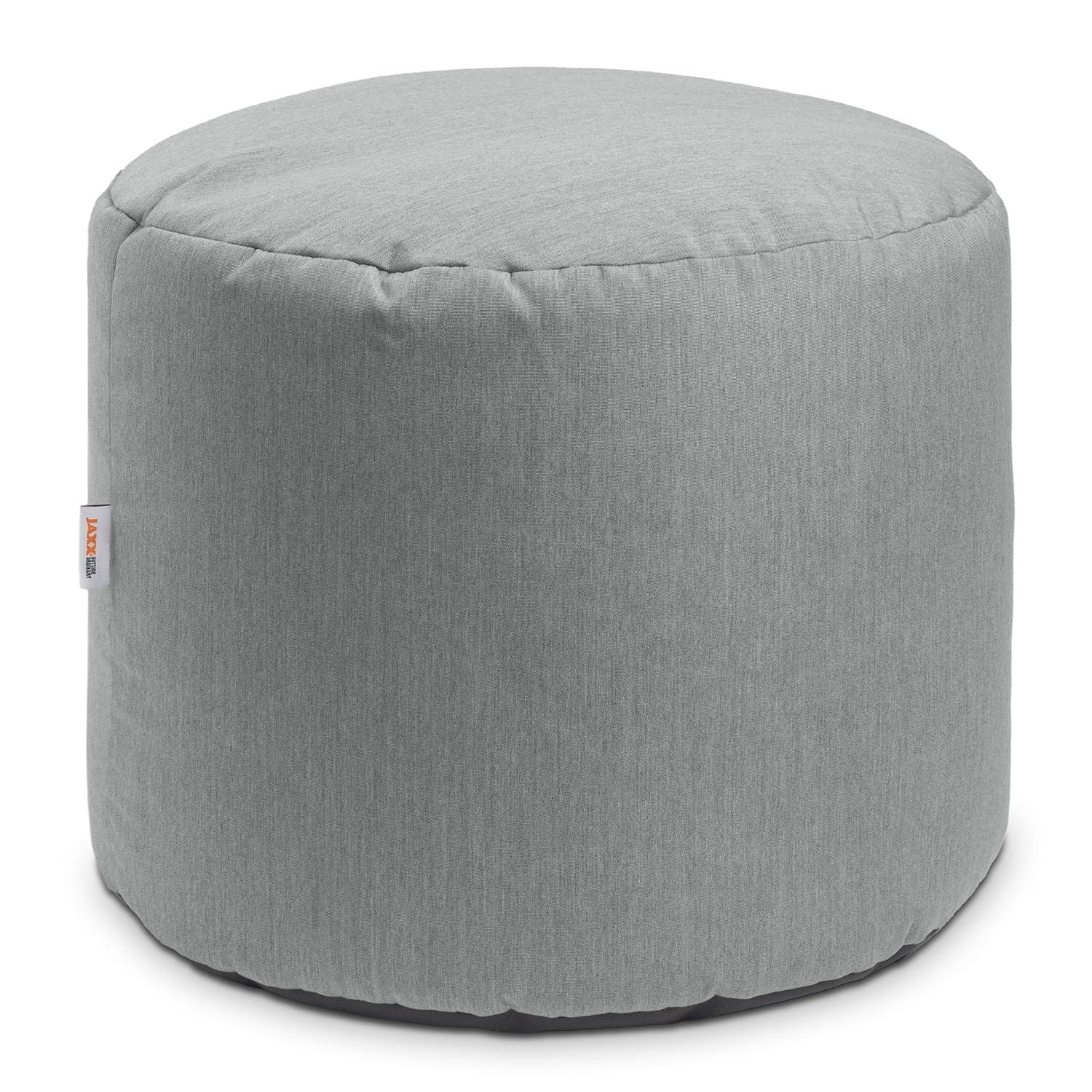 Damato Round Outdoor Pouf Ottoman