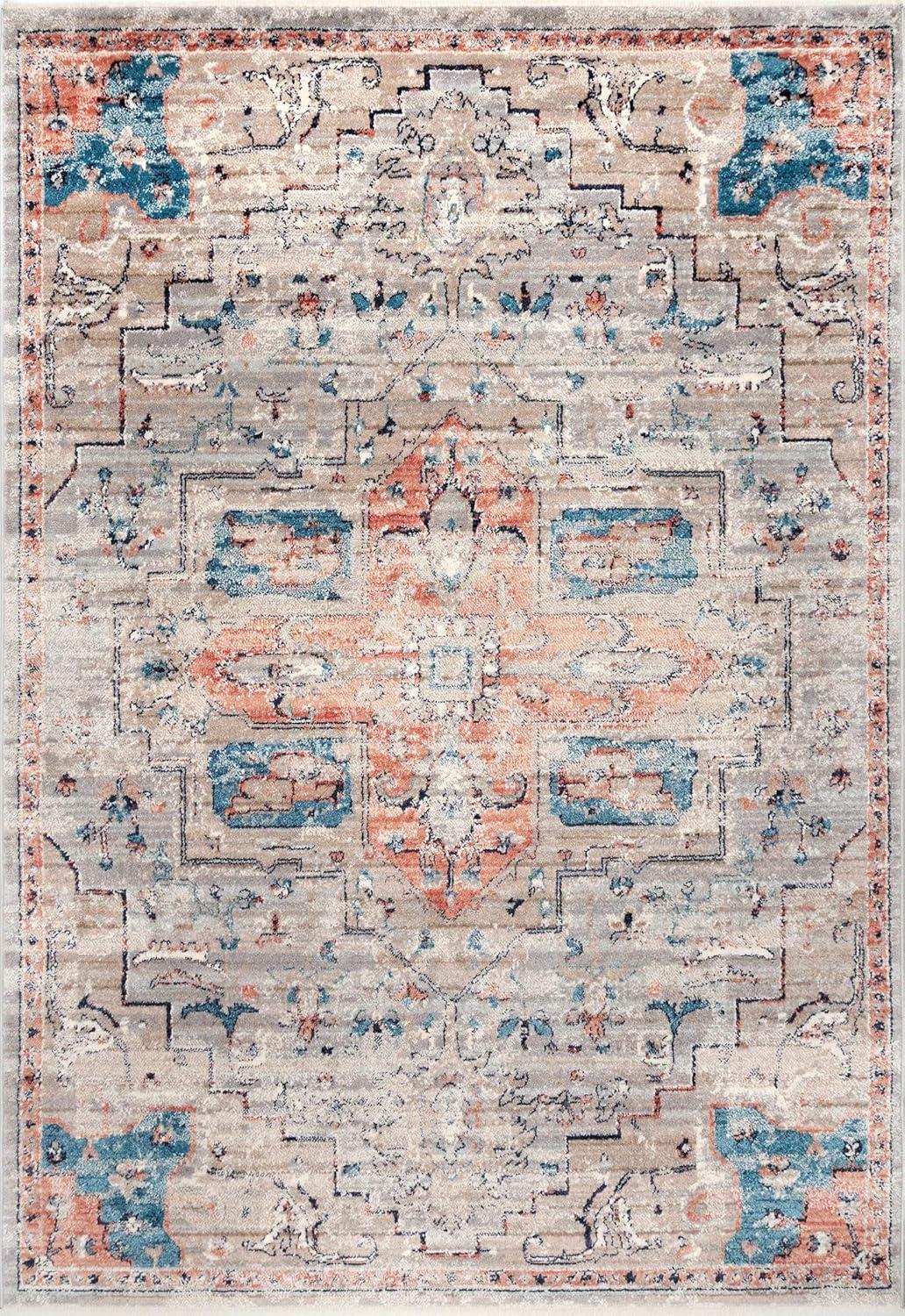 Nuloom Janessa Croix Medallion Indoor Area Rug