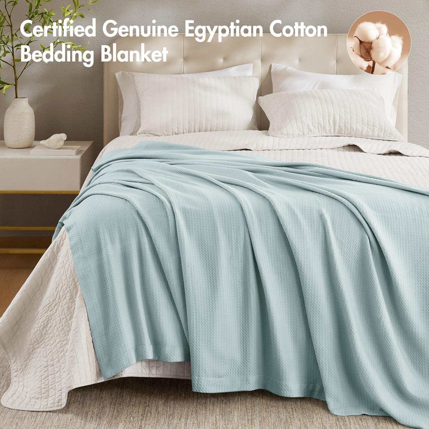 100% Certified Egyptian Cotton Blanket