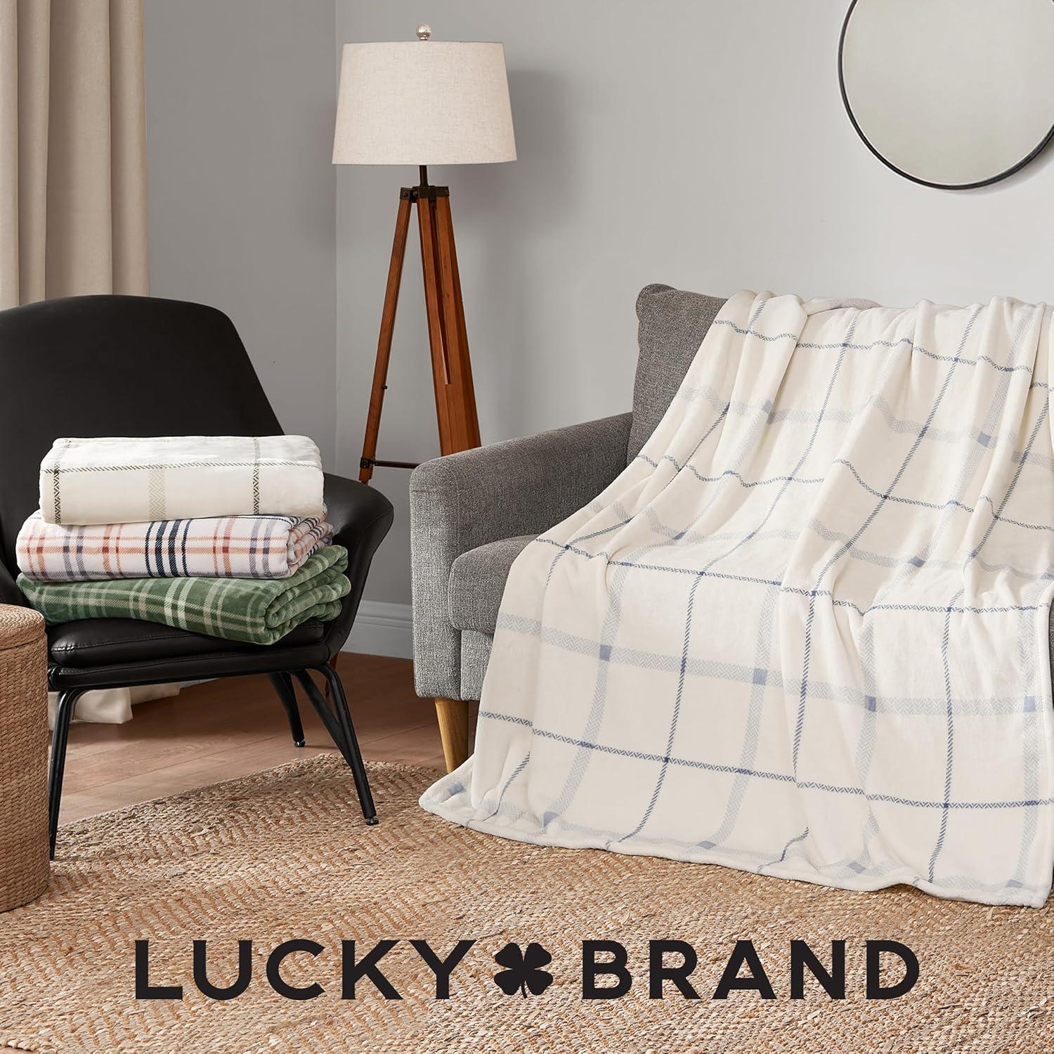 Lucky Brand Lucky Brand Camper Plaid Blankets