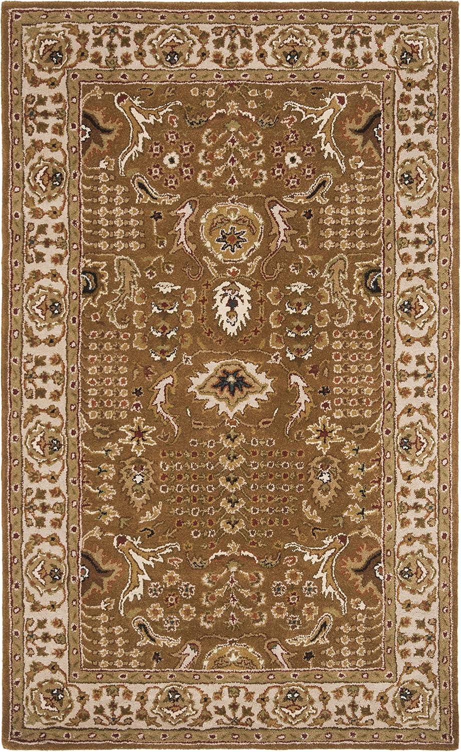 Chattooga Oriental Hand-Tufted Wool Gold Area Rug