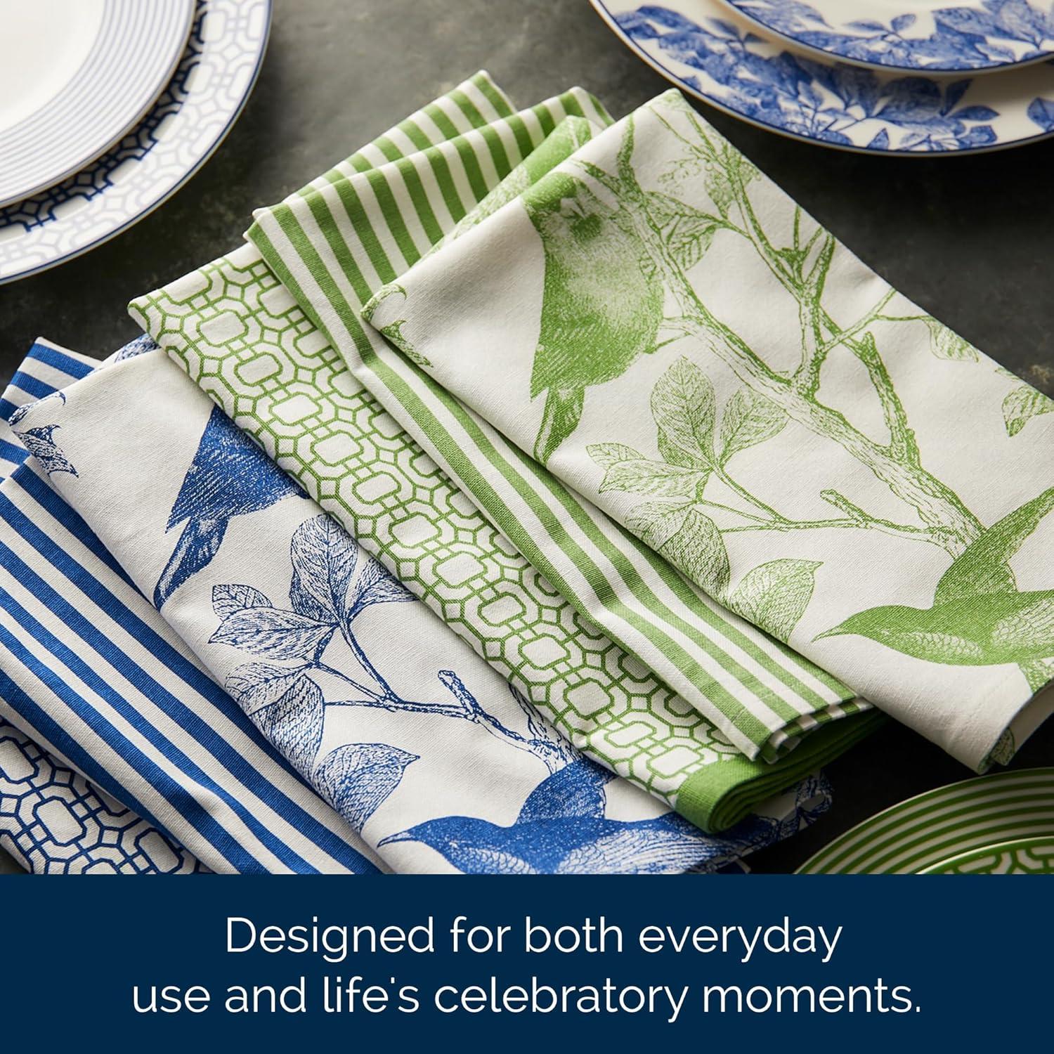 Caskata Newport Stripe Tea Towel Kitchen Towel (Set of 2)