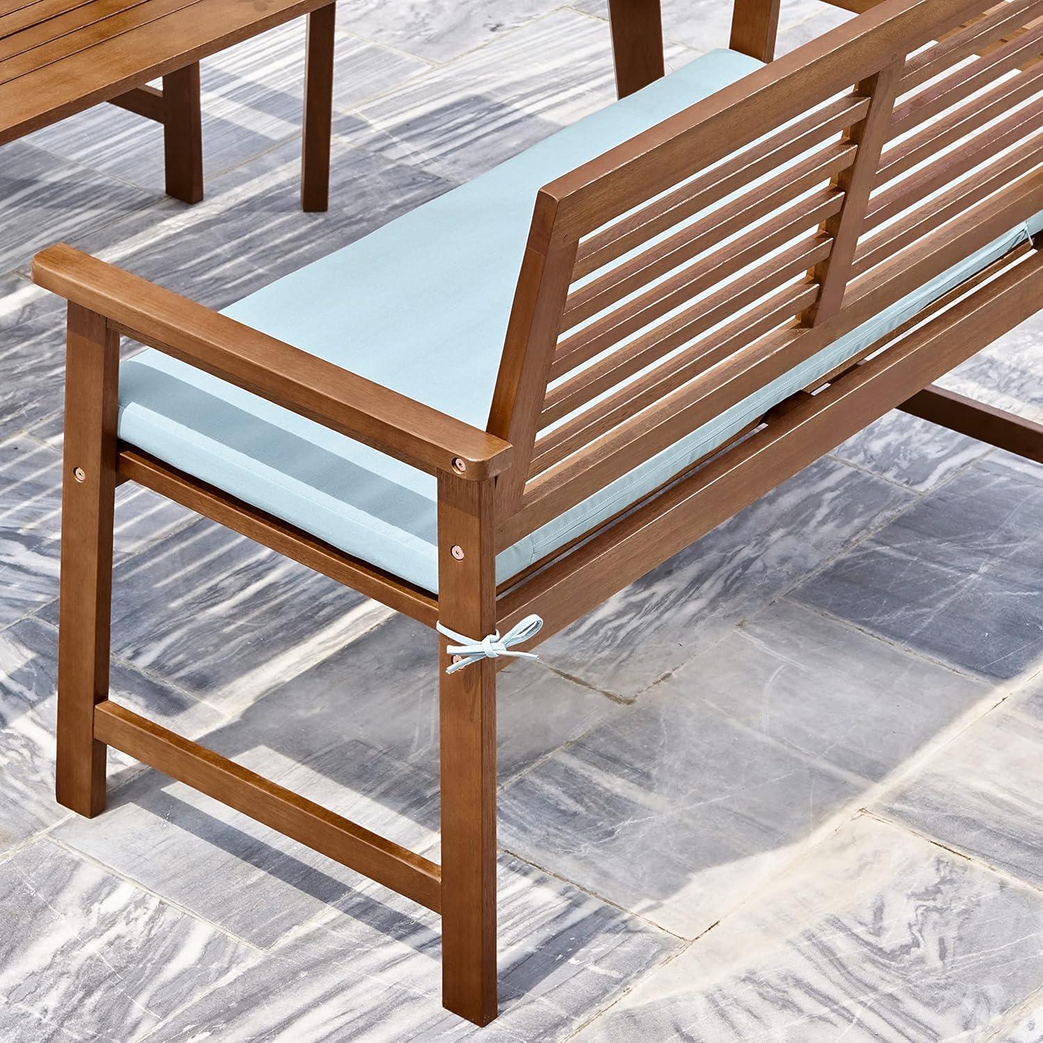 Gearhart Eucalyptus Outdoor Bench