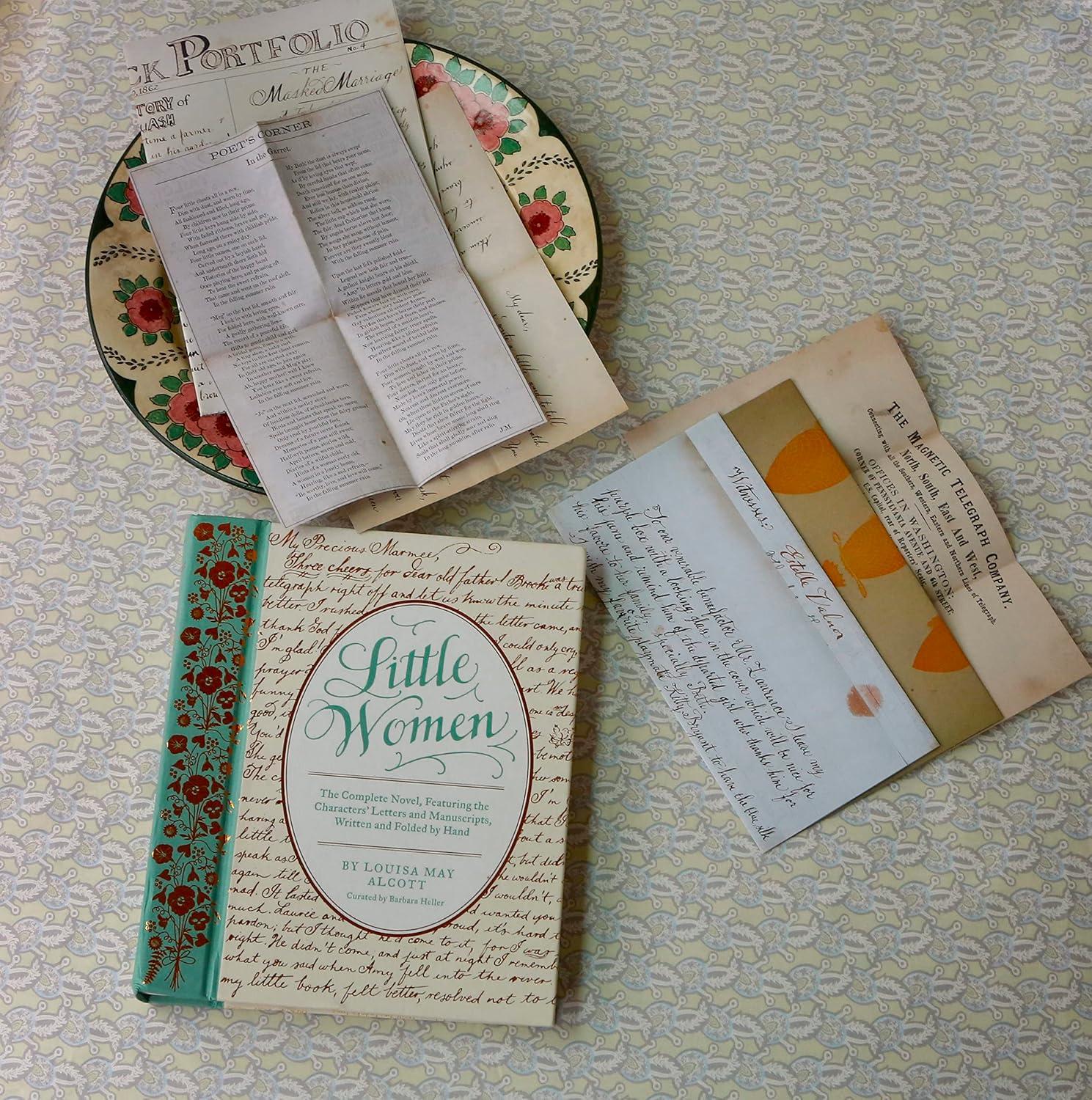 Little Women - (Handwritten Classics) by Barbara Heller & Louisa May Alcott (Hardcover)