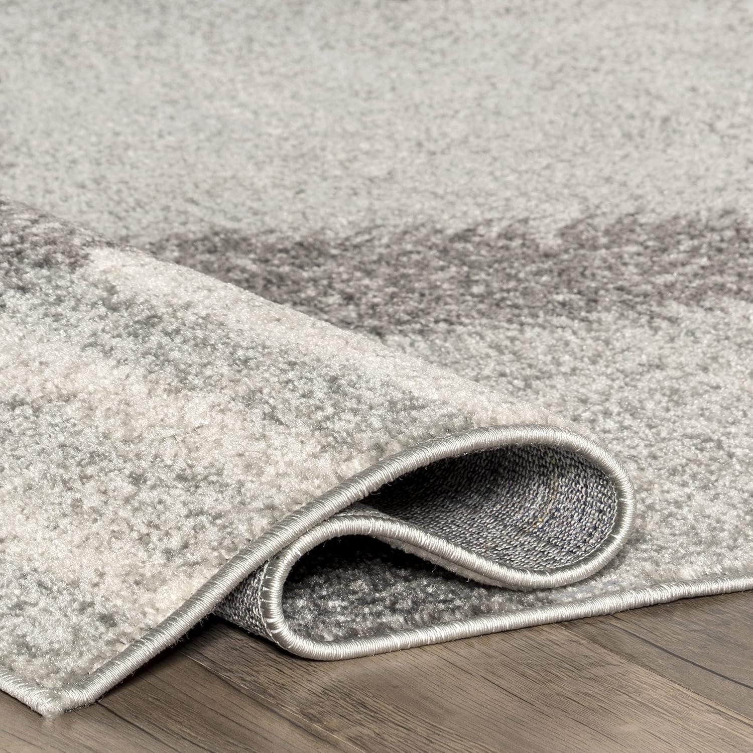 Nuloom Starfish Animal Print 4x6 Indoor Area Rug for Living Room Bedroom Dining Room Kitchen, Grey/Blue