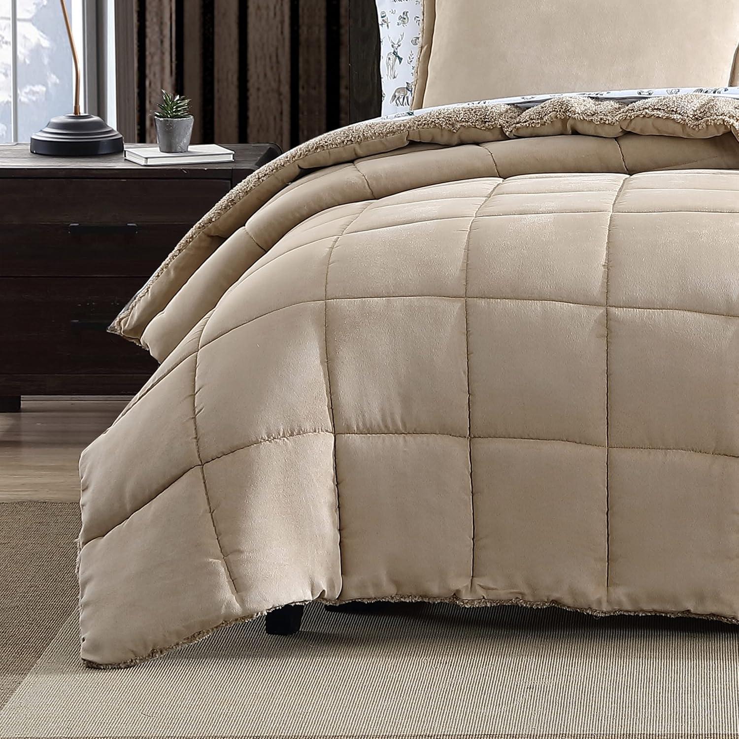 Eddie Bauer Sherwood Reversible Microsuede Comforter Set