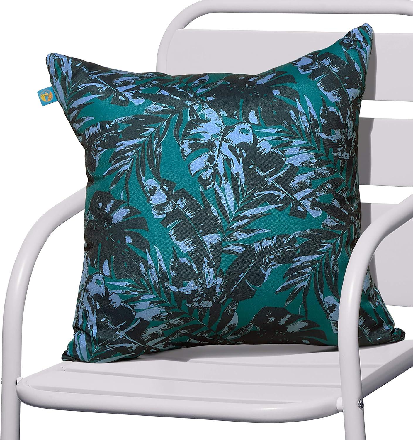 Olympic Forest 18" Square Water-Resistant Accent Pillow Set