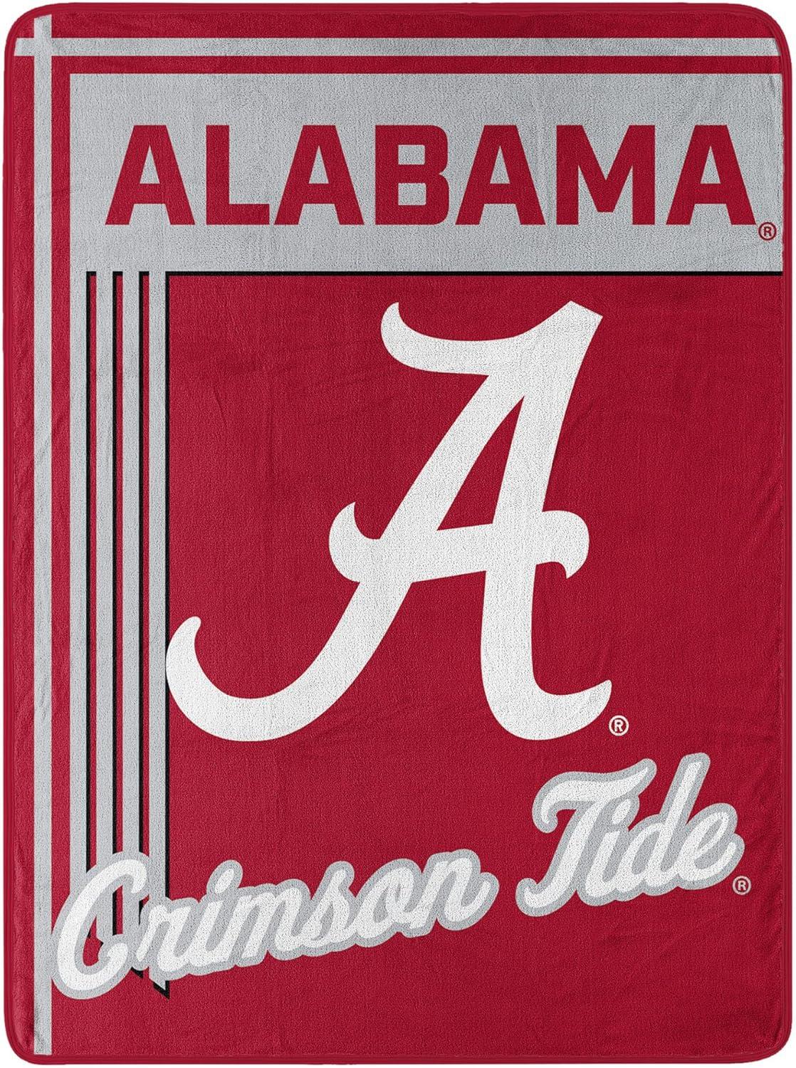 Michigan Wolverines 46" x 60" NCAA Officially Licensed Throw Blanket – Super Soft Lightweight Fleece Blanket for Game Day, Dorms, Couch, Travel & Tailgating Comfort