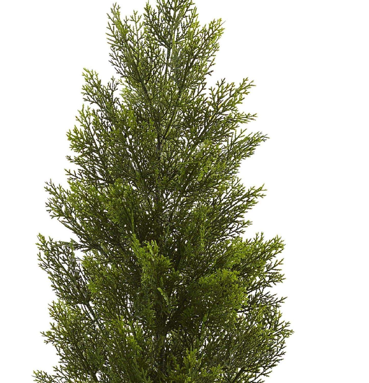 Nearly Natural 3-ft Mini Cedar Pine Tree (Indoor/Outdoor)