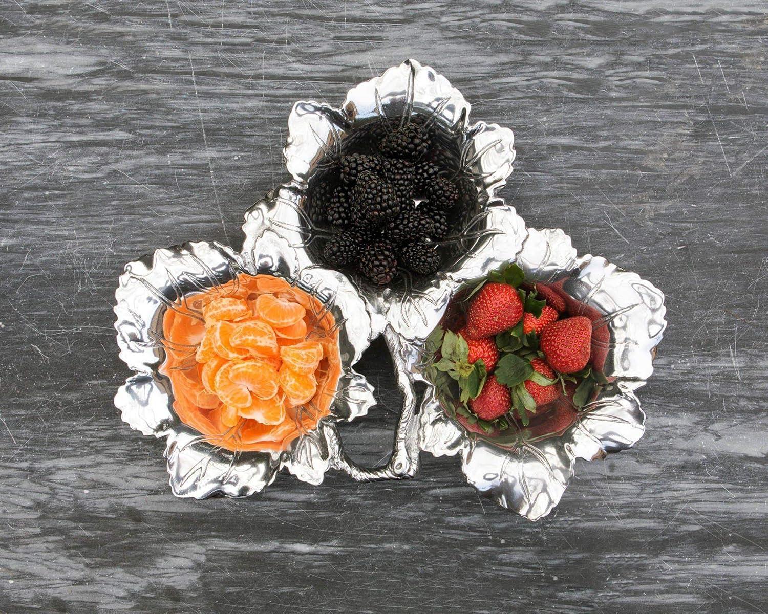 Arthur Court Designs Safari Aluminum Fruit Bowl