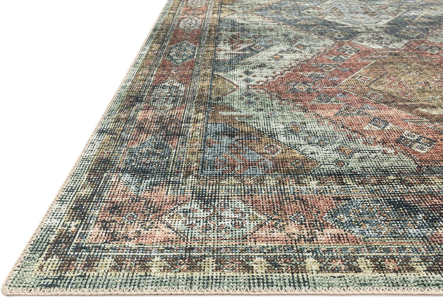 Loloi II Skye Oriental Apricot / Mist Area Rug