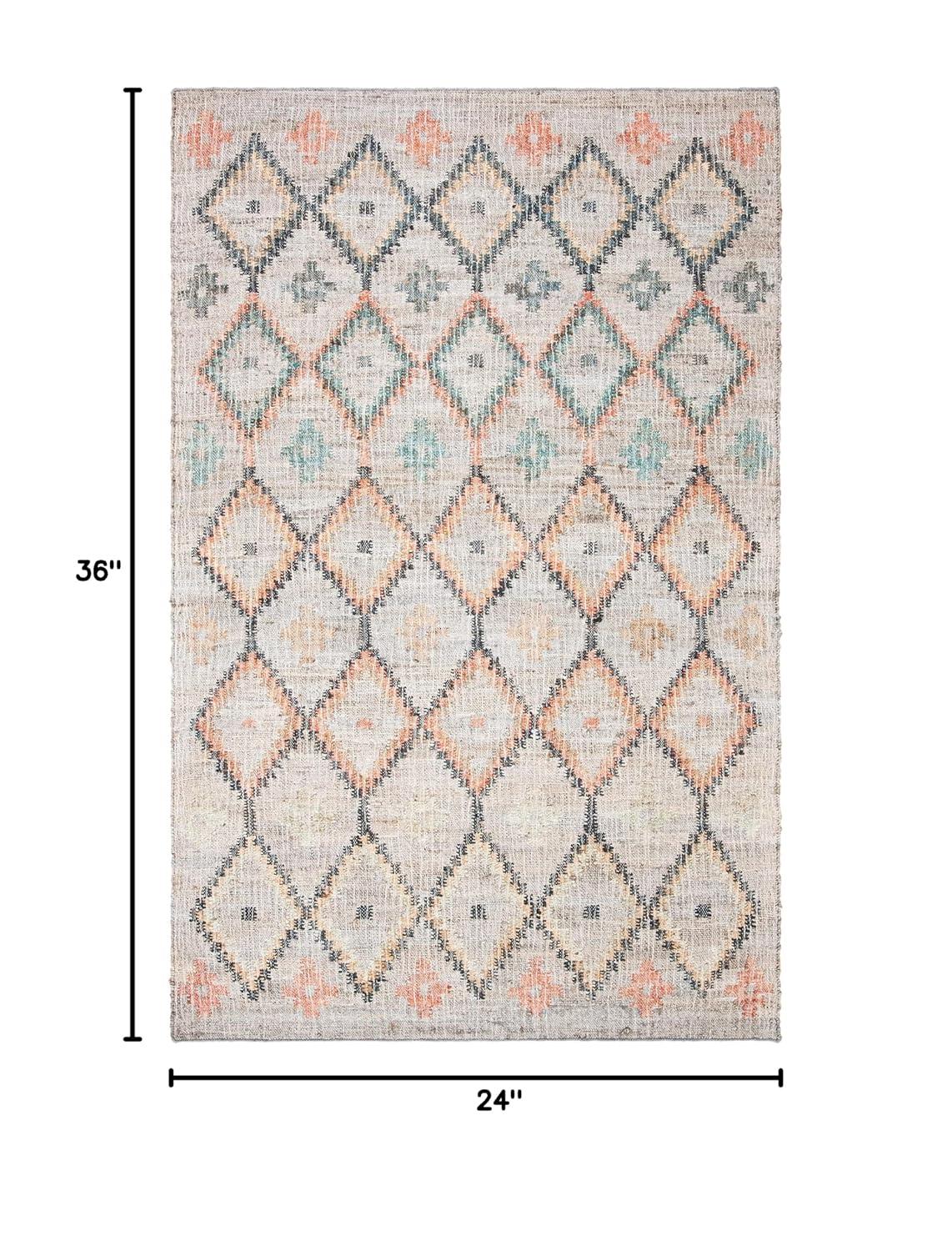 Kilim KLM753 Hand Loomed Accent Rug - Beige/Gold - 2'x3' - Safavieh.