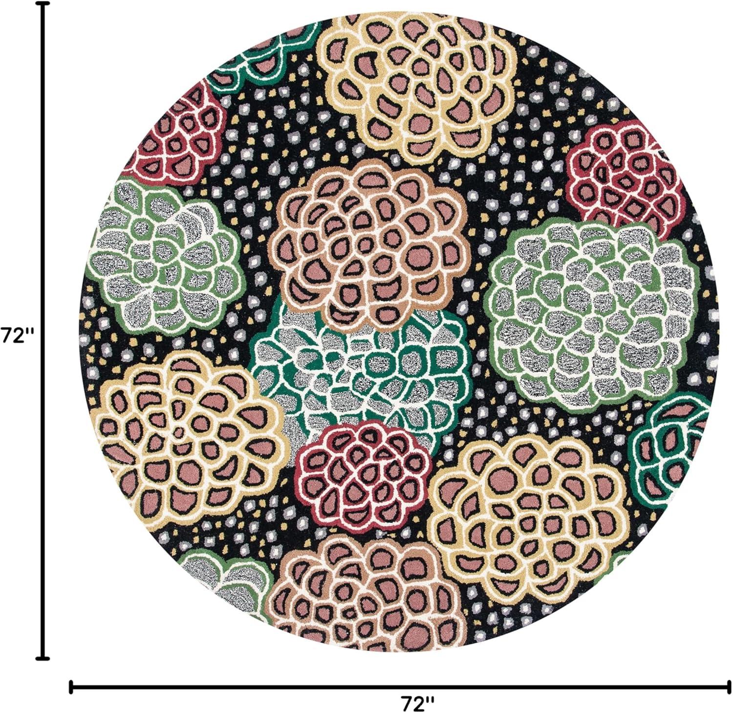 Soho SOH819 Hand Tufted Accent Contemporary Accent Rug - Black - 2' X 3' - Safavieh.
