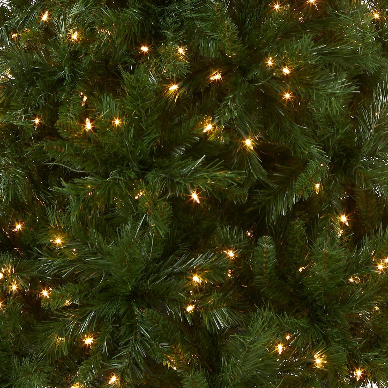 7.5' Prelit Winchester Pine Artificial Christmas Tree Clear Lights - National Tree Company