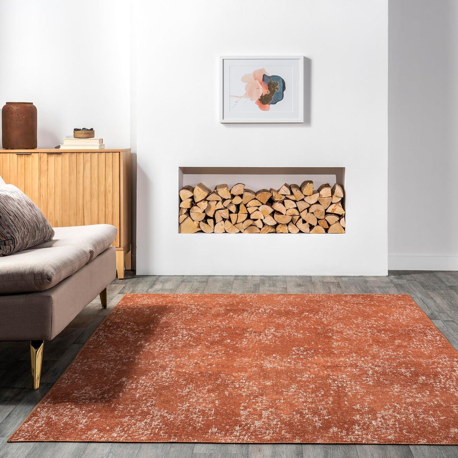 Nuloom Elspeth Casual Faded Machine Washable Indoor Area Rug