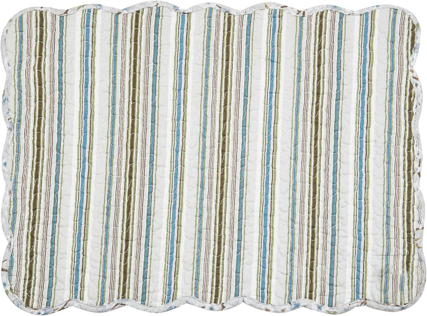 C&F Home Cotton Machine Washable Reversible Placemats