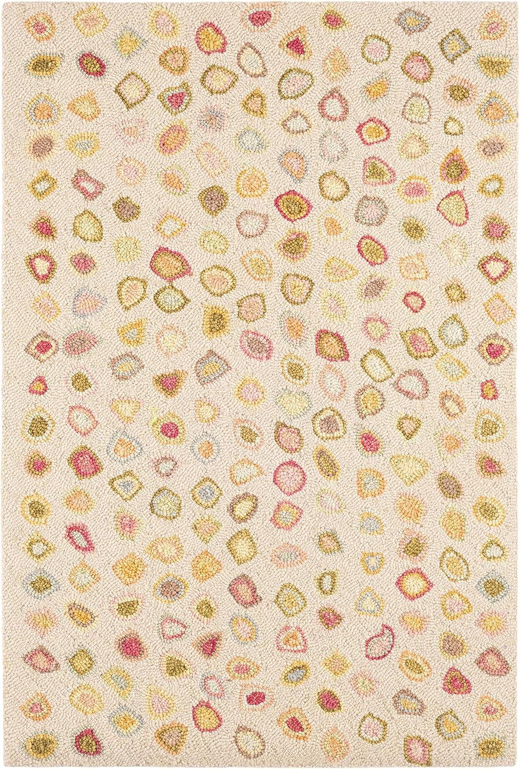 Cat'S Paw Pastel Hand Micro Hooked Wool Rug
