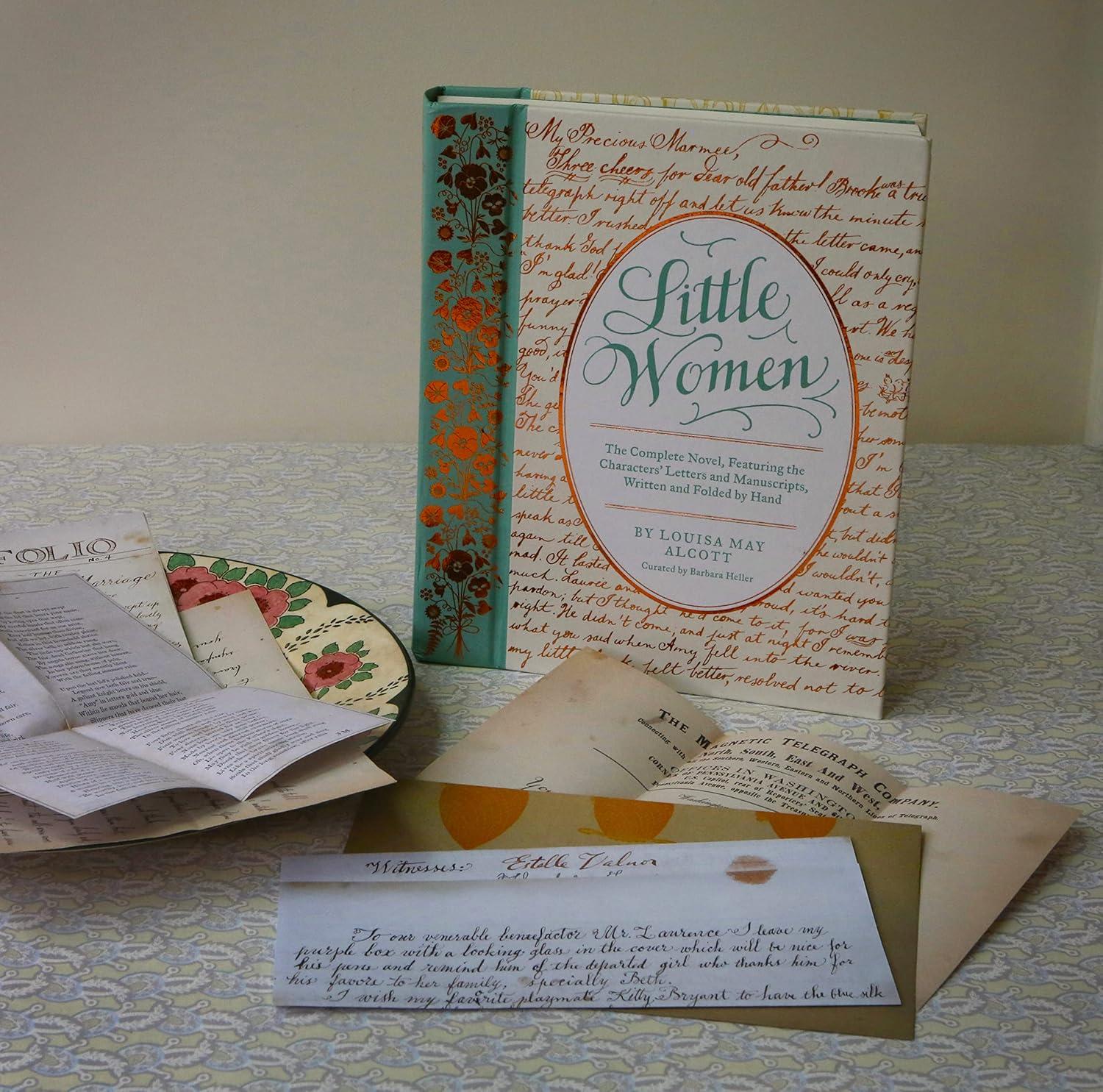 Little Women - (Handwritten Classics) by Barbara Heller & Louisa May Alcott (Hardcover)