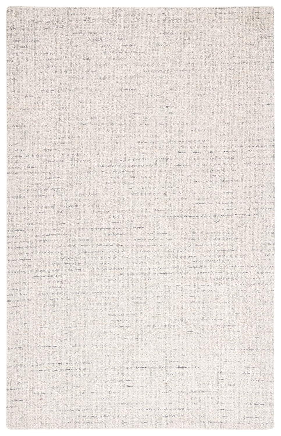Abstract ABT468 Handmade Indoor Area Rug - Ivory/Light Gray - 5'x8' - Safavieh