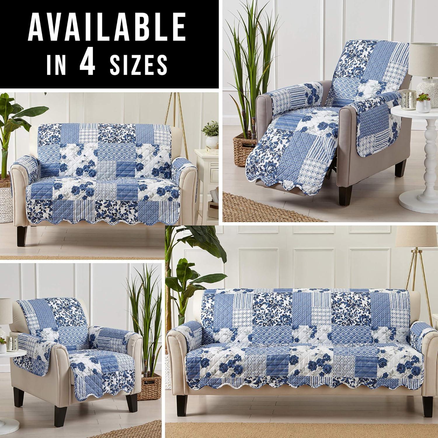 Box Cushion Recliner Slipcover